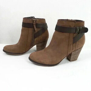Franco Sarto boots 3 inch heels Size 7